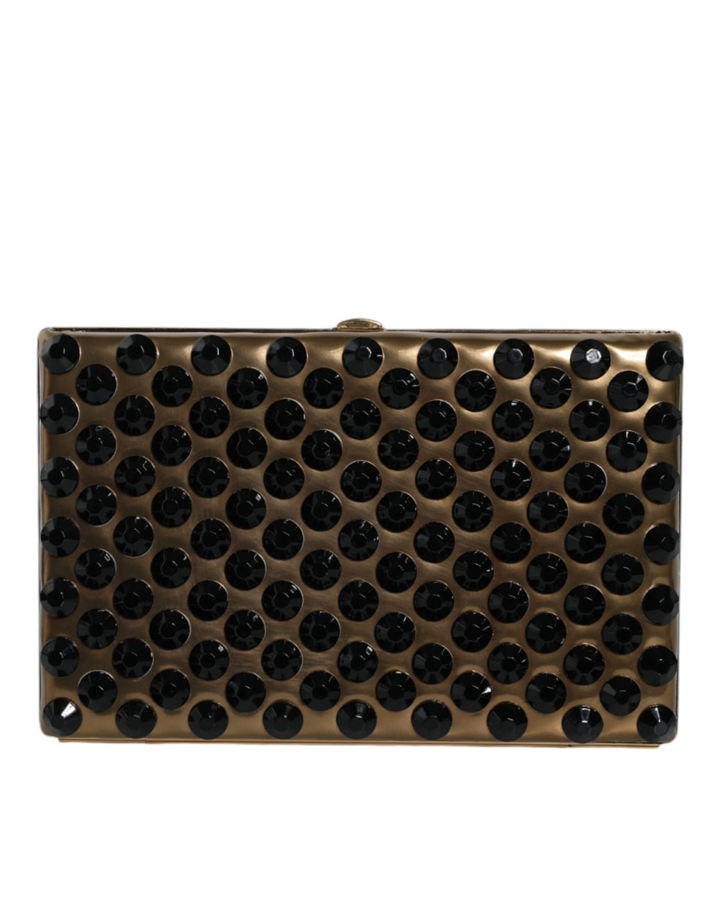 Dolce & Gabbana Clutch Bifold in Cristallo Oro Borsa da Sera da Donna