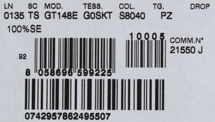 Sciarpa skinny in seta bianca a pois Dolce & Gabbana