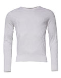 Maglione da uomo Dolce & Gabbana girocollo in seta bianca