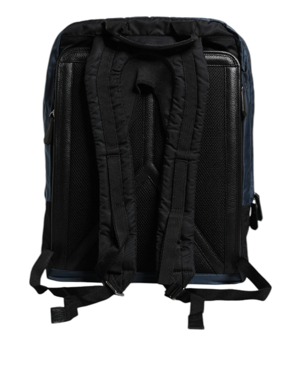 Dolce & Gabbana Zaino Scuola Nero in Nylon con Logo DG