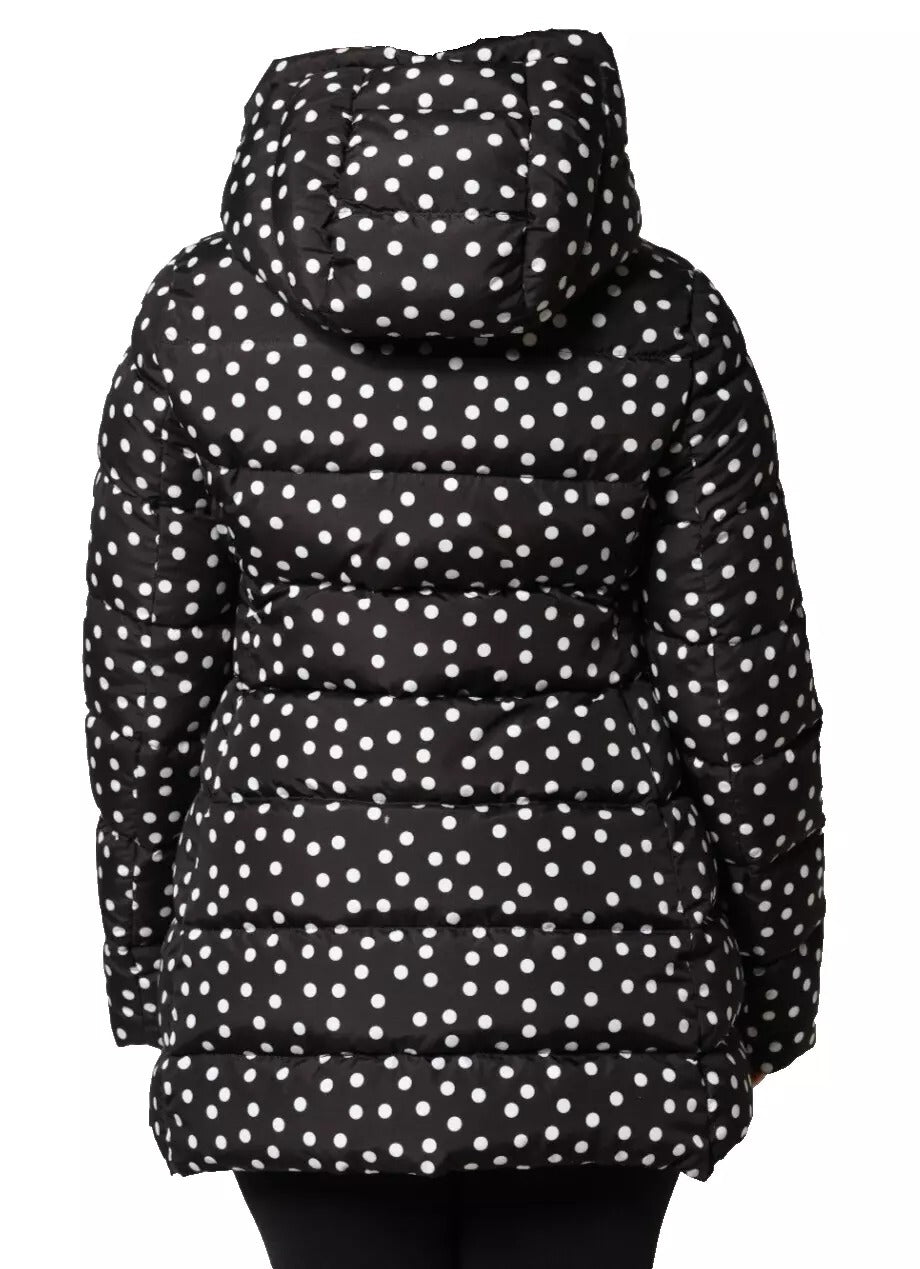 Dolce & Gabbana Giacca Reversibile Nera con Cappuccio in Poliestere