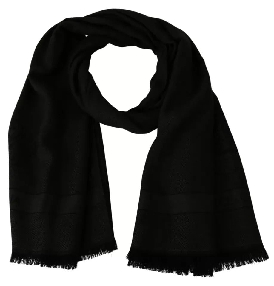 Sciarpa/scialle in cashmere avvolgente verde marrone Dolce & Gabbana
