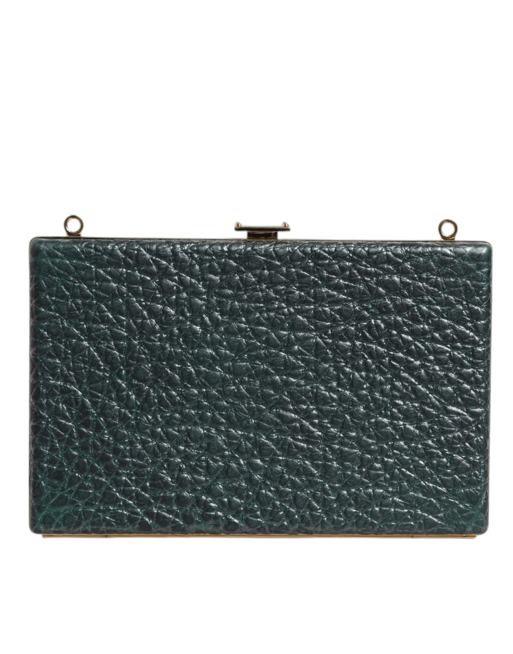 Dolce & Gabbana Borsa Clutch a Tracolla da Sera in Pelle Nera