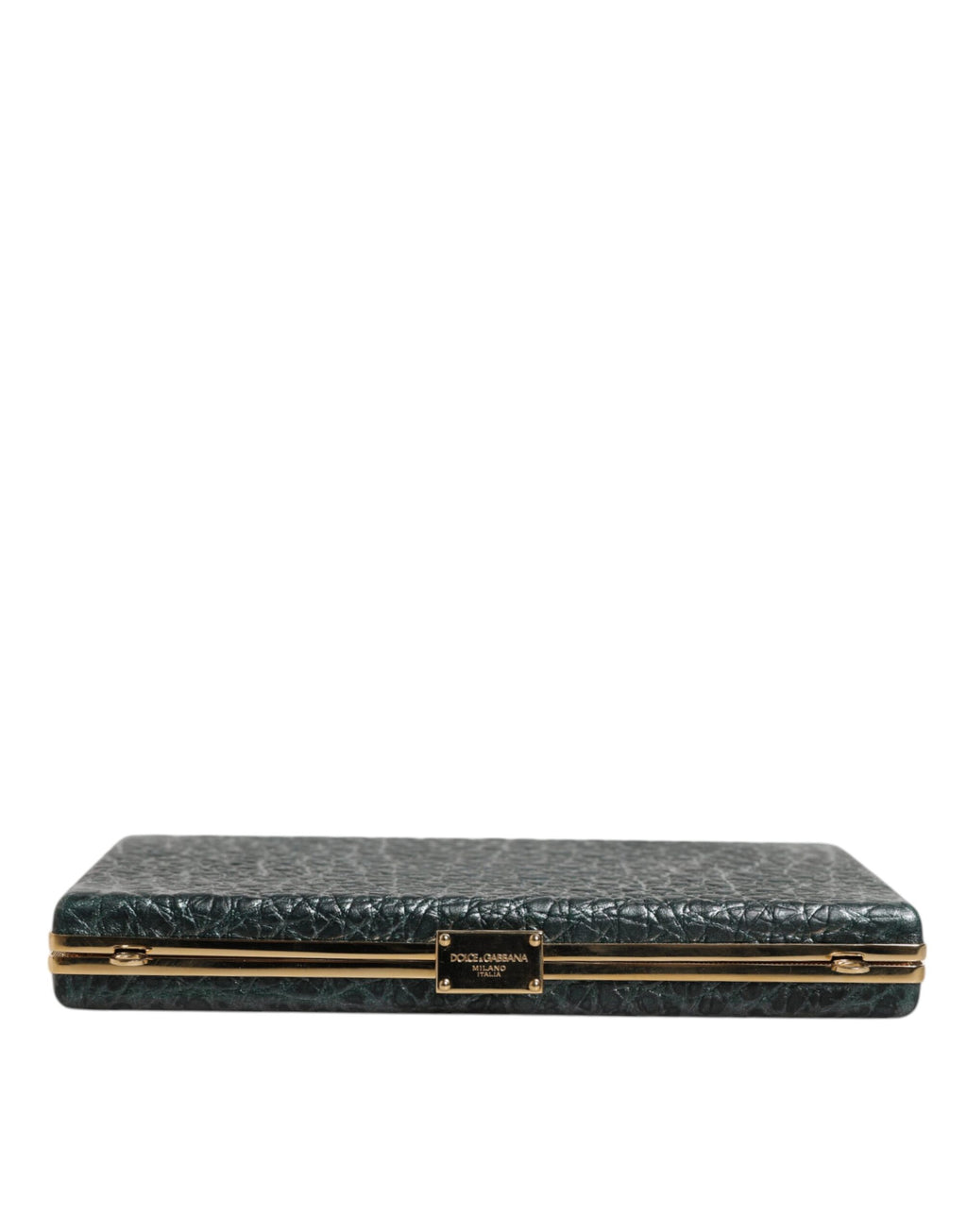Dolce & Gabbana Borsa Clutch a Tracolla da Sera in Pelle Nera