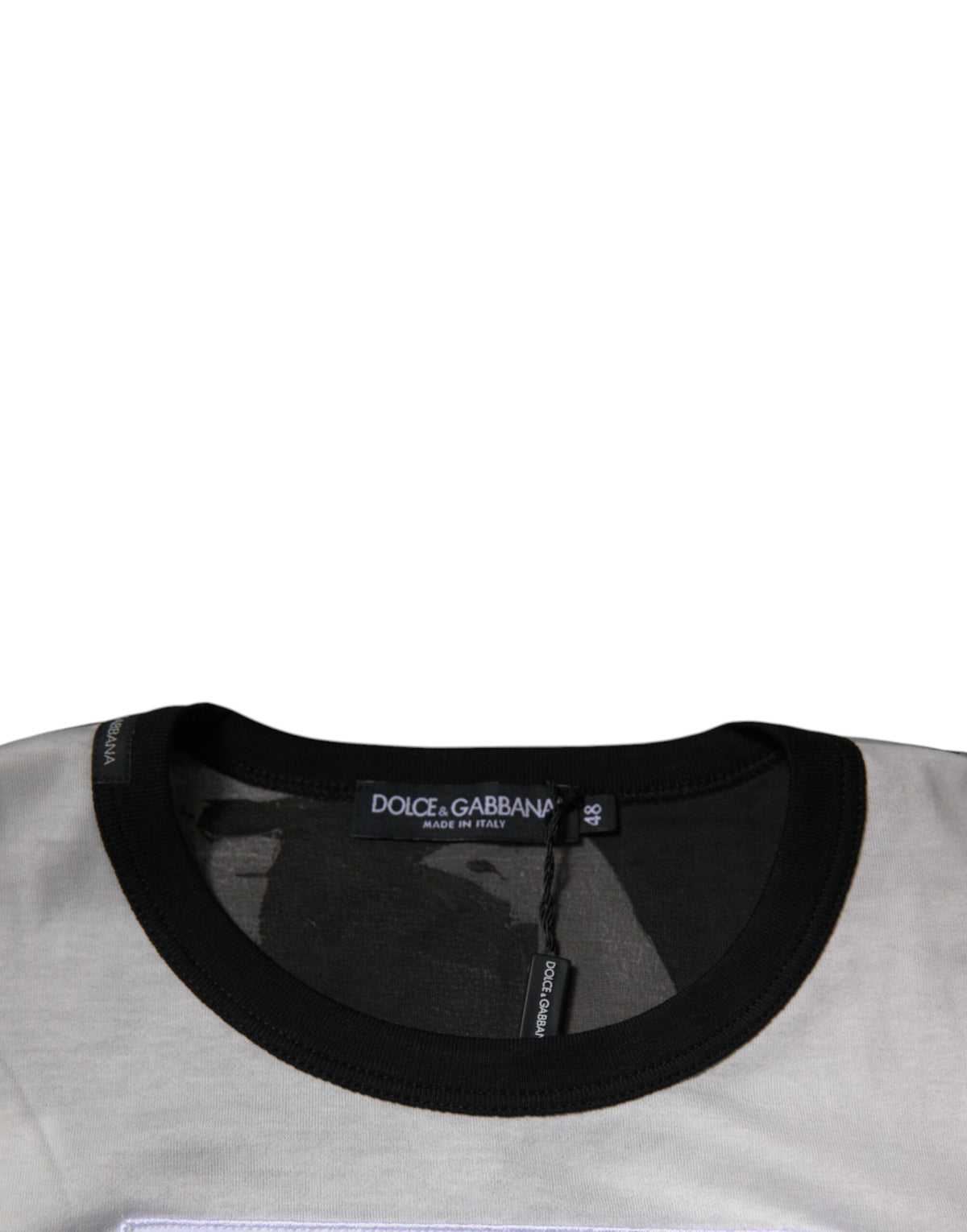T-shirt girocollo mimetica multicolor Dolce & Gabbana