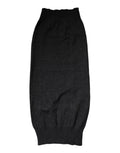 Scaldacollo foulard in cashmere nero a maglia Dolce & Gabbana