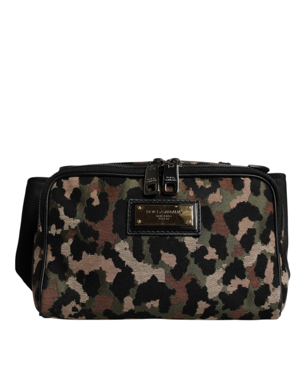 Borsello Marsupio Dolce & Gabbana Multicolor Leopard con Logo DG