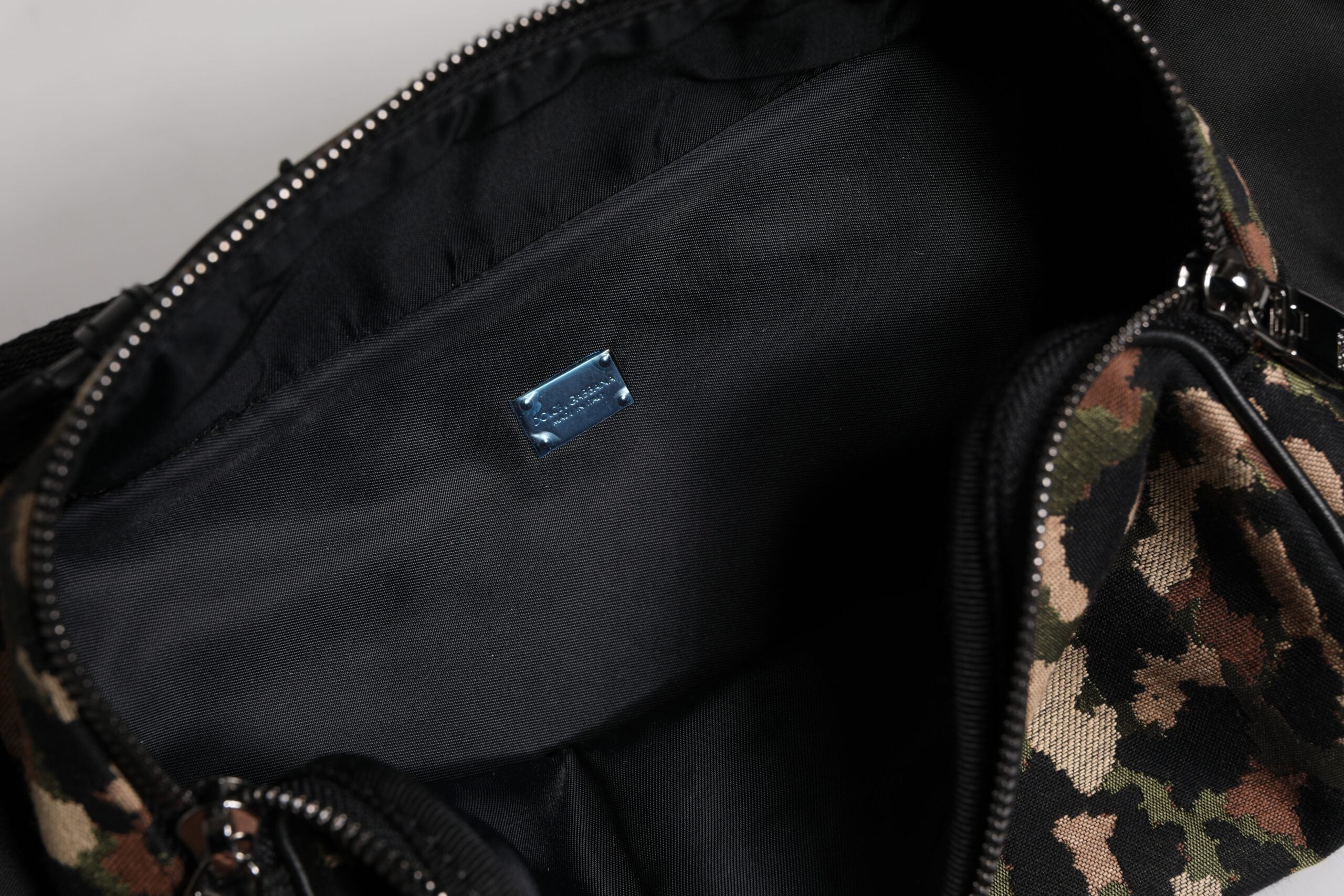 Borsello Marsupio Dolce & Gabbana Multicolor Leopard con Logo DG