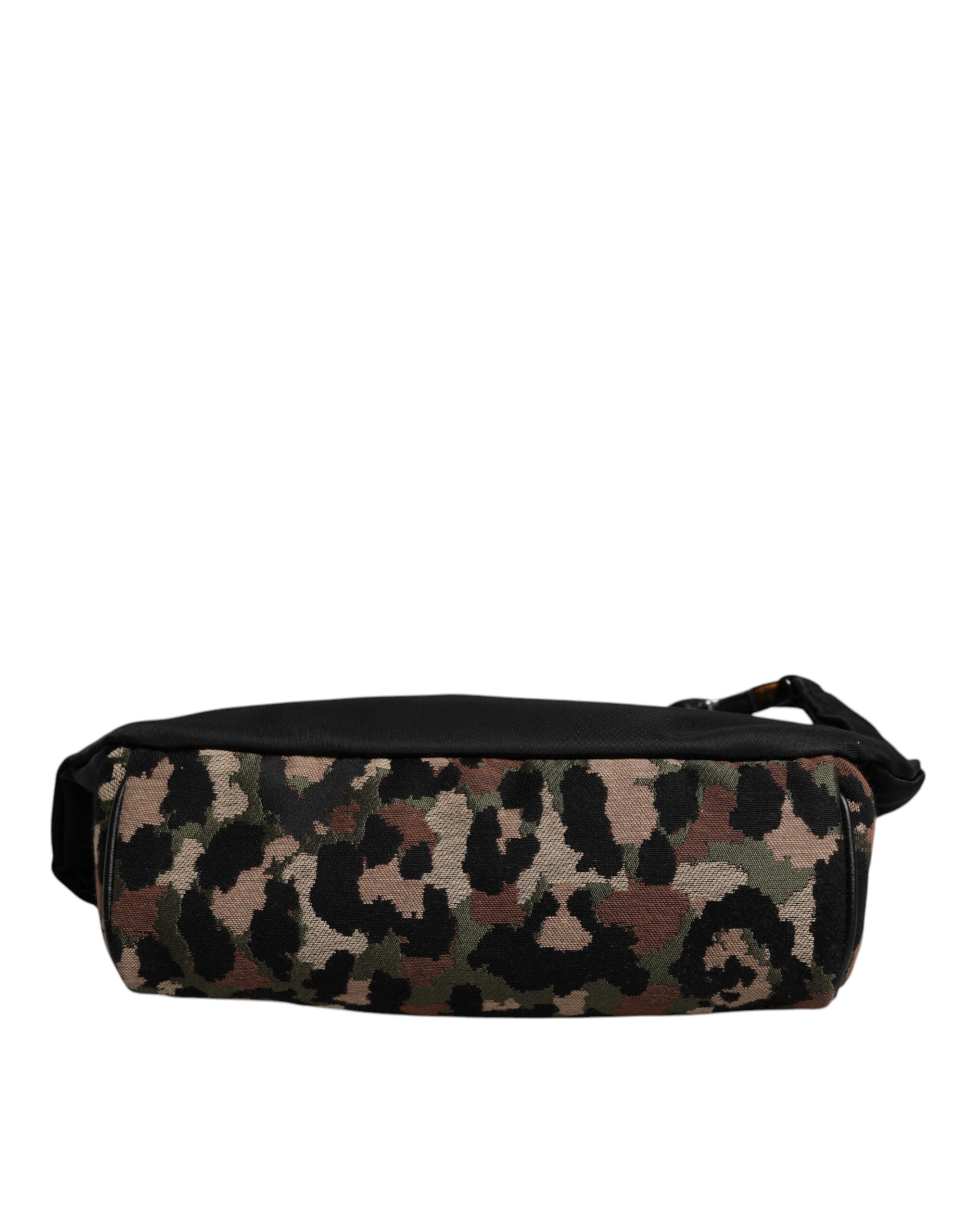 Borsello Marsupio Dolce & Gabbana Multicolor Leopard con Logo DG
