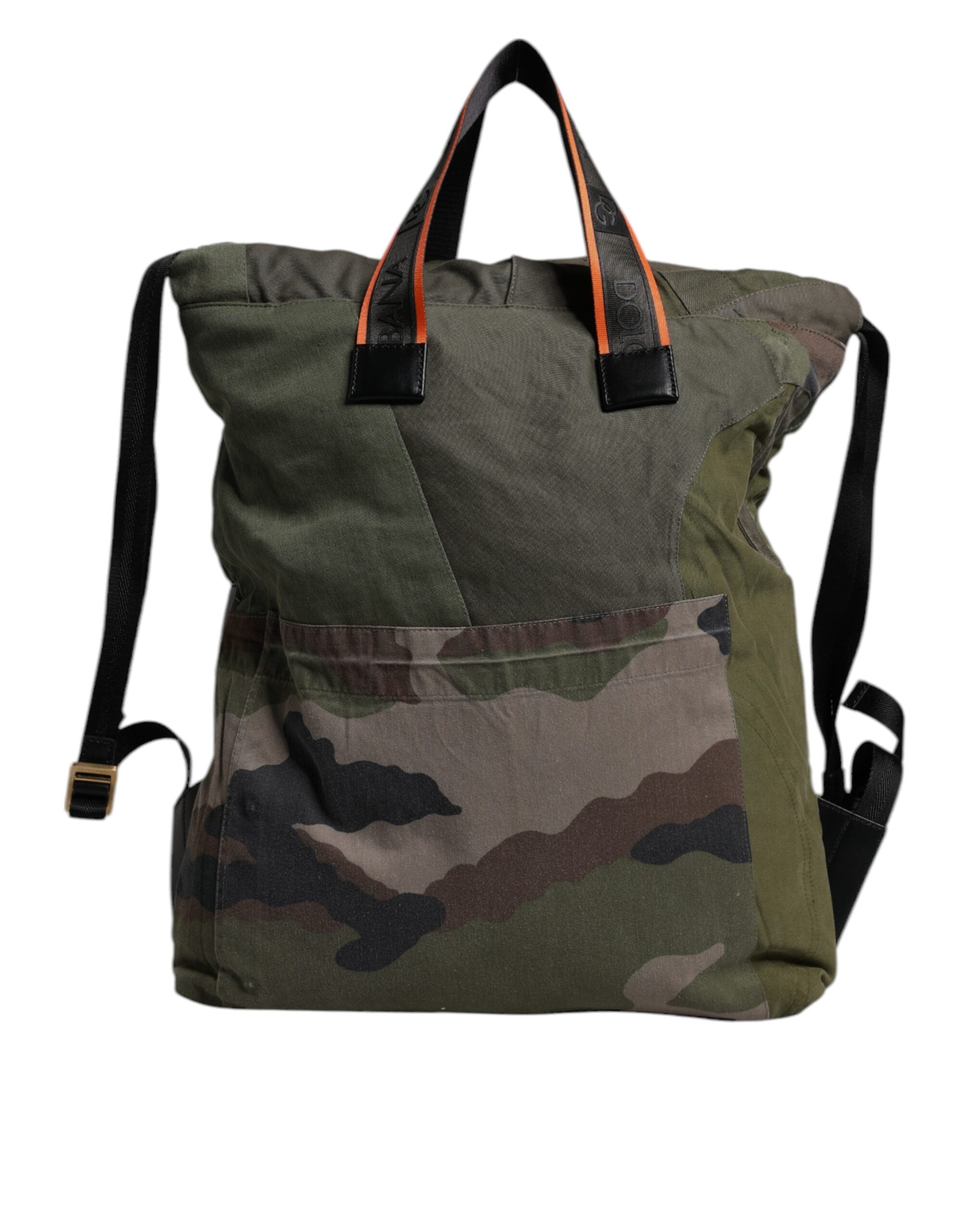 Zaino Patchwork Verde Militare Dolce & Gabbana
