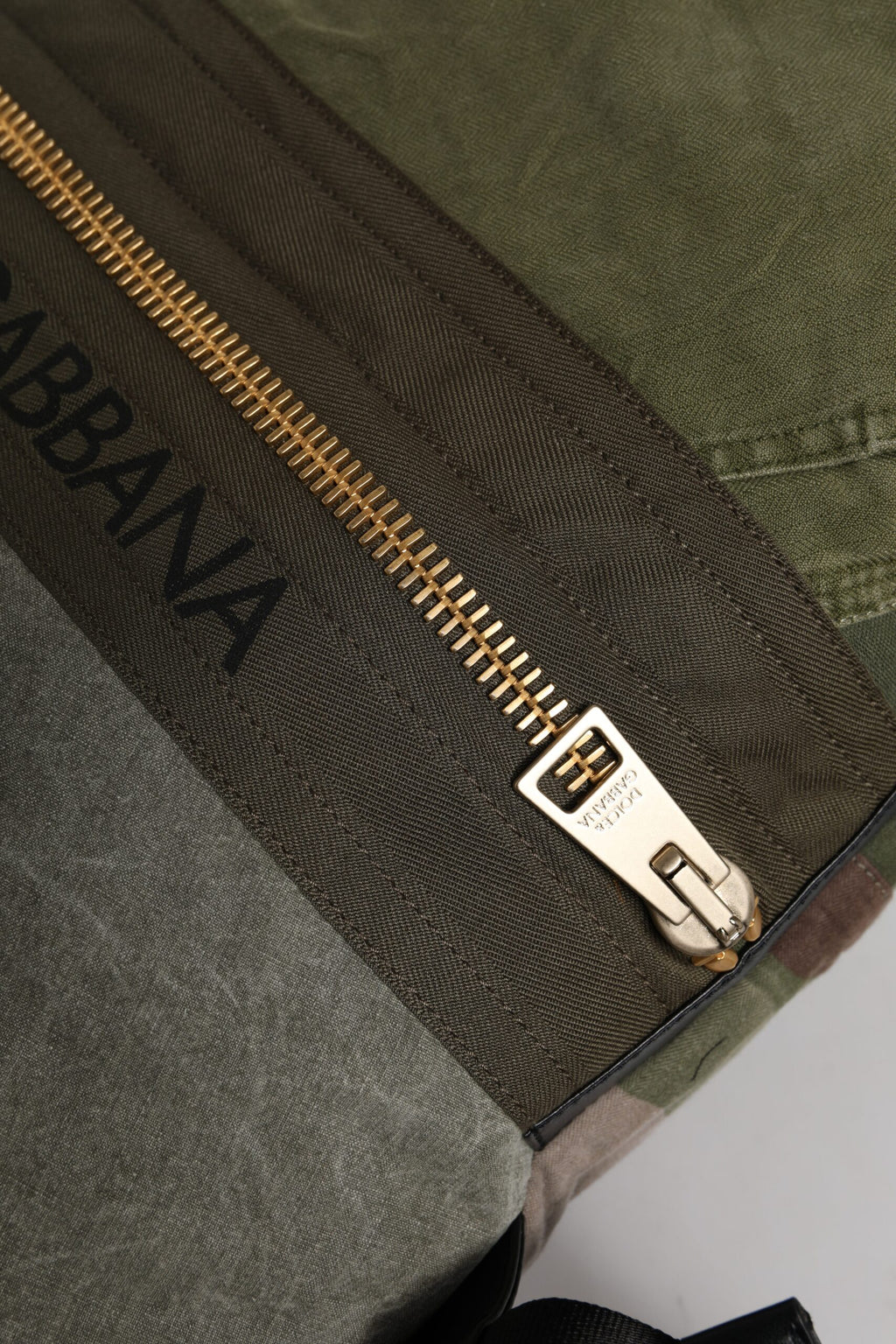 Zaino Patchwork Verde Militare Dolce & Gabbana