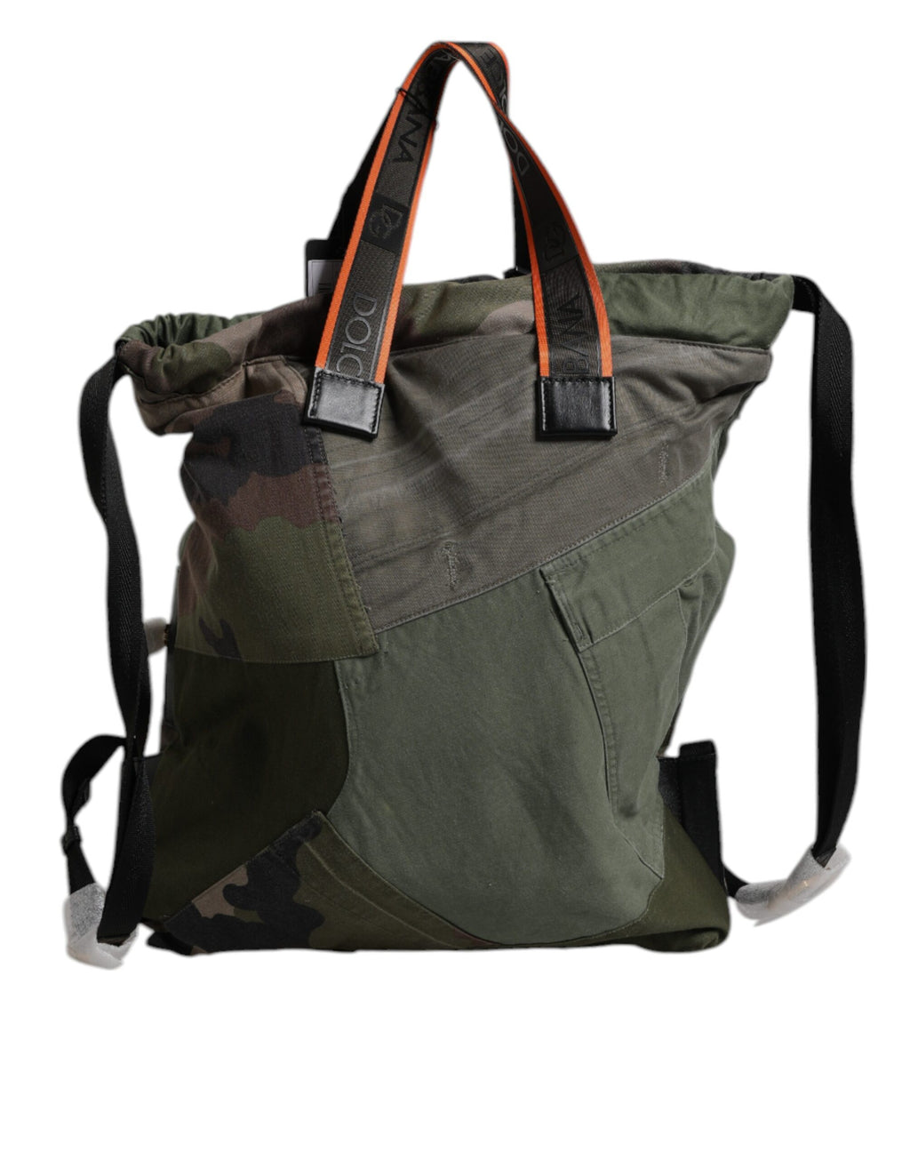 Zaino Patchwork Verde Militare Dolce & Gabbana