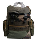 Zaino Dolce & Gabbana patchwork verde militare