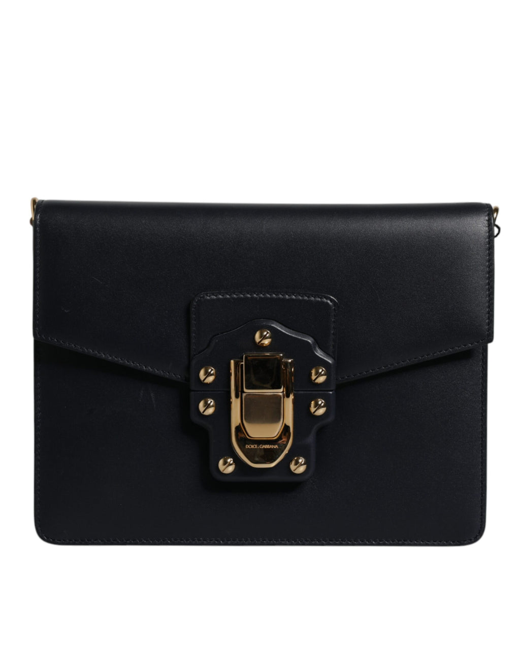 Borsa Dolce & Gabbana con Tracolla in Pelle di Vitello Nera