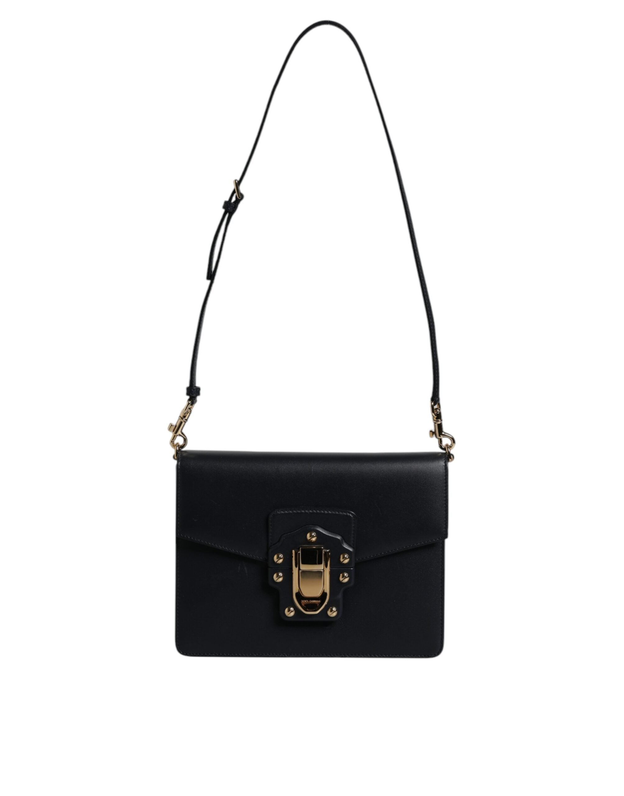 Borsa Dolce & Gabbana con Tracolla in Pelle di Vitello Nera