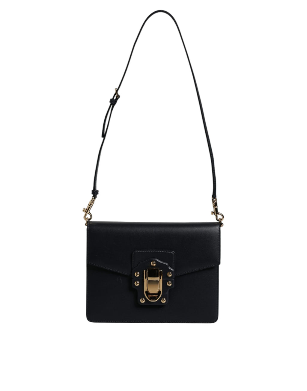 Borsa Dolce & Gabbana con Tracolla in Pelle di Vitello Nera