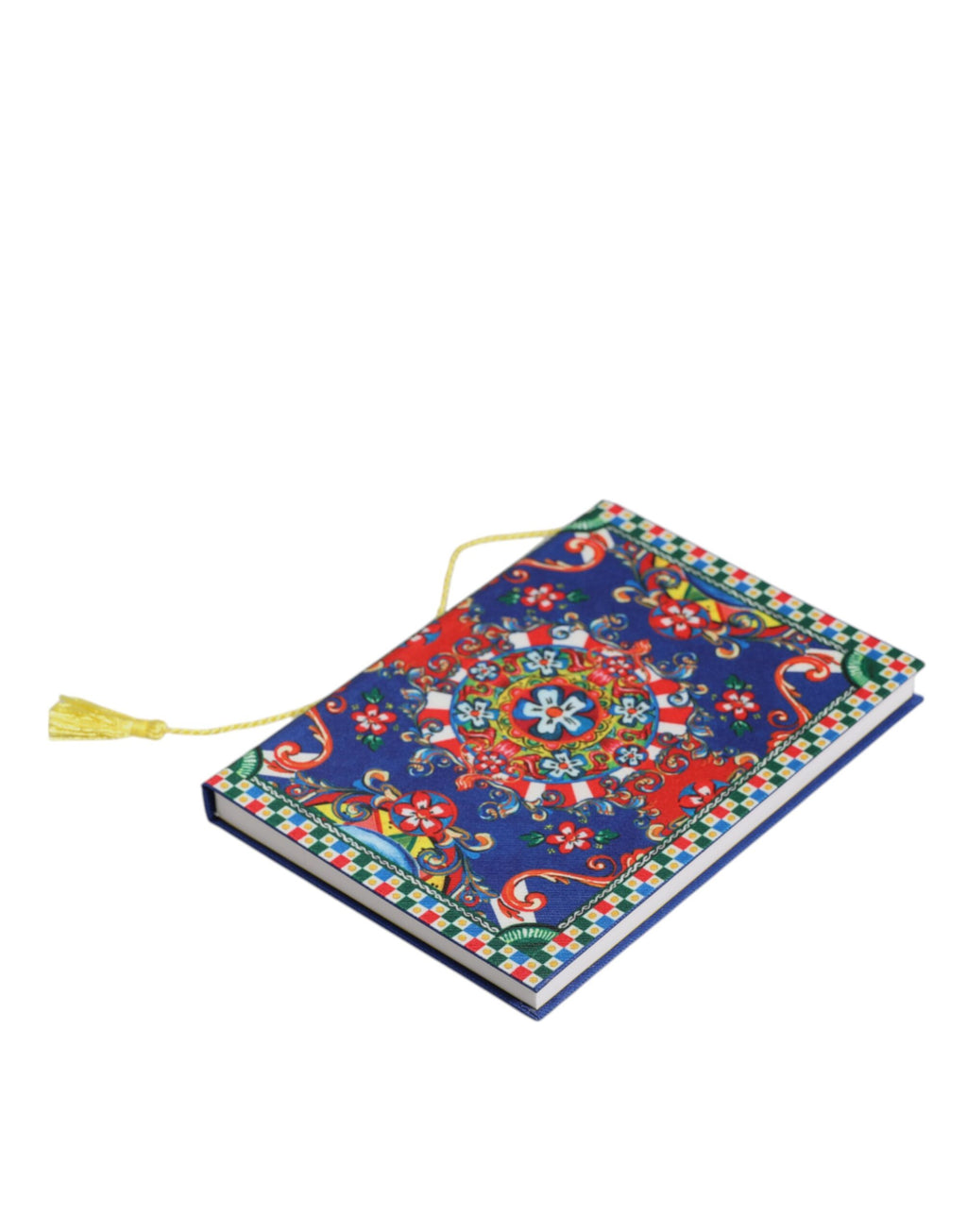 Dolce & Gabbana Taccuino in poliestere multicolor con stampa Carretto Siciliano