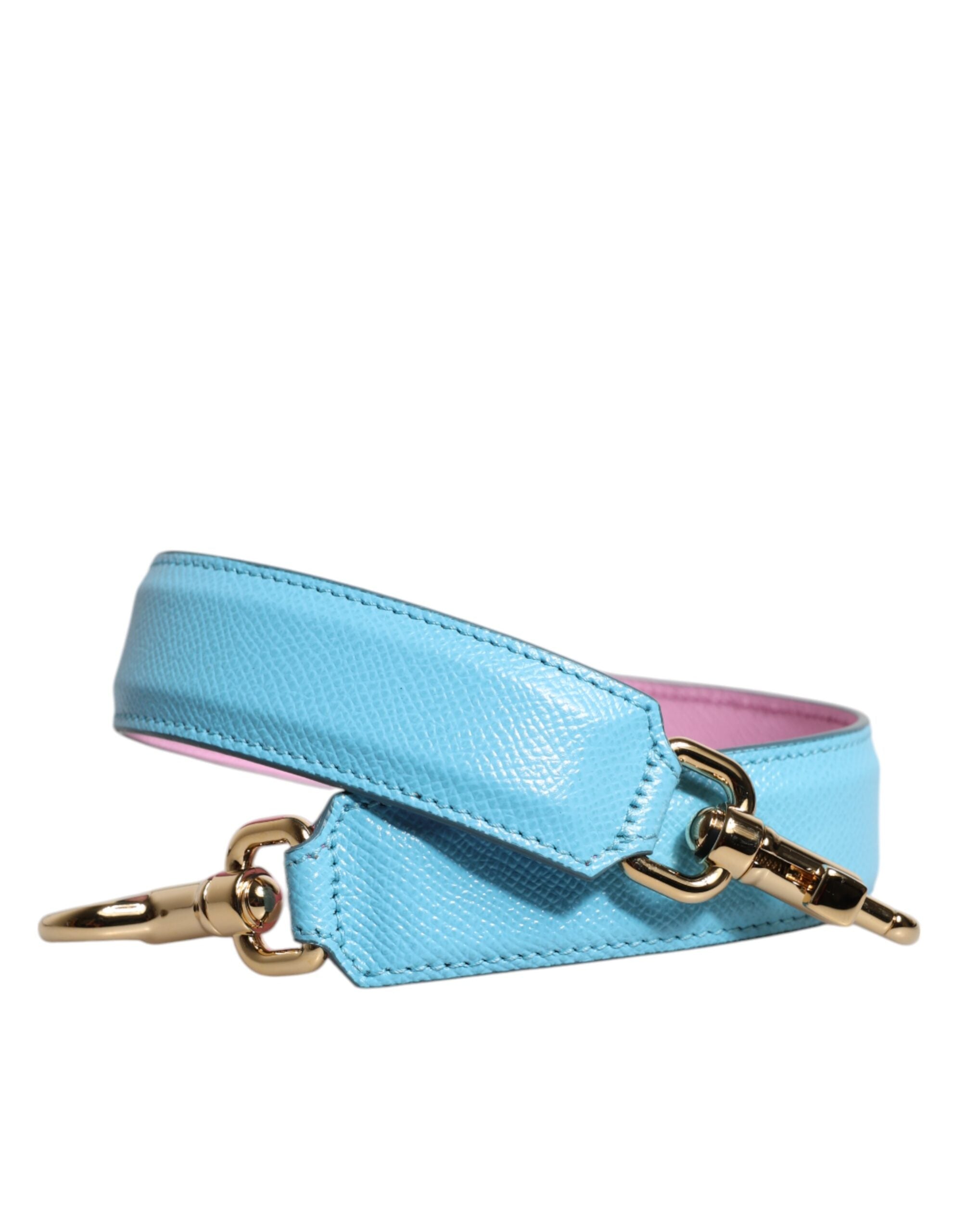 Dolce & Gabbana Borsa a Mano Tracolla in Pelle Rosa Blu