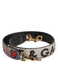 Tracolla per Borsa DG AMORE Patch Multicolor Dolce & Gabbana