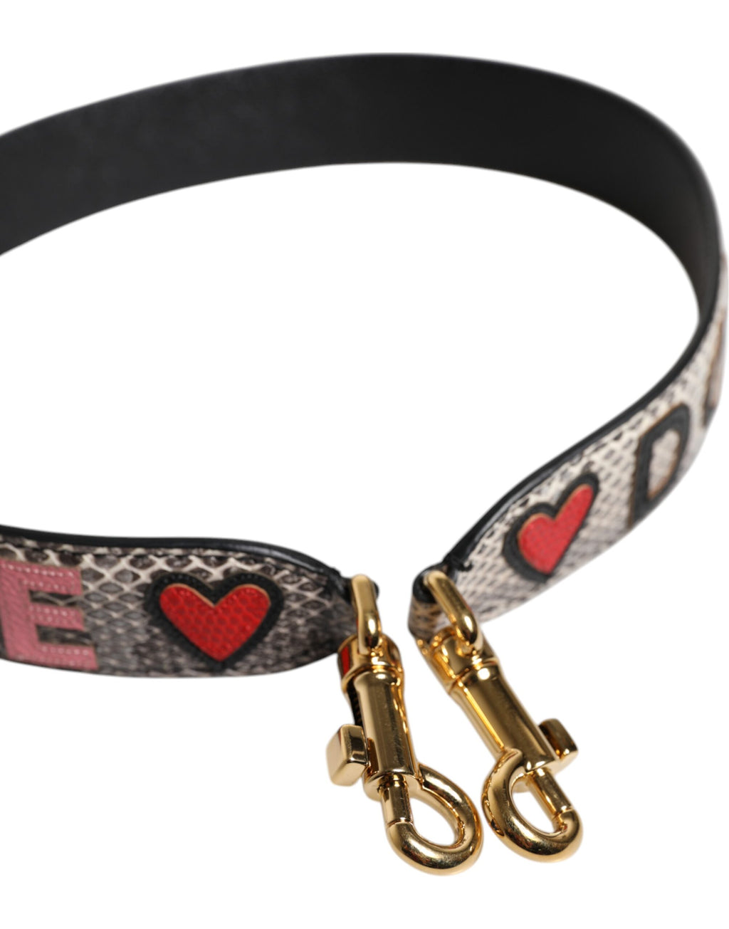 Tracolla per Borsa DG AMORE Patch Multicolor Dolce & Gabbana