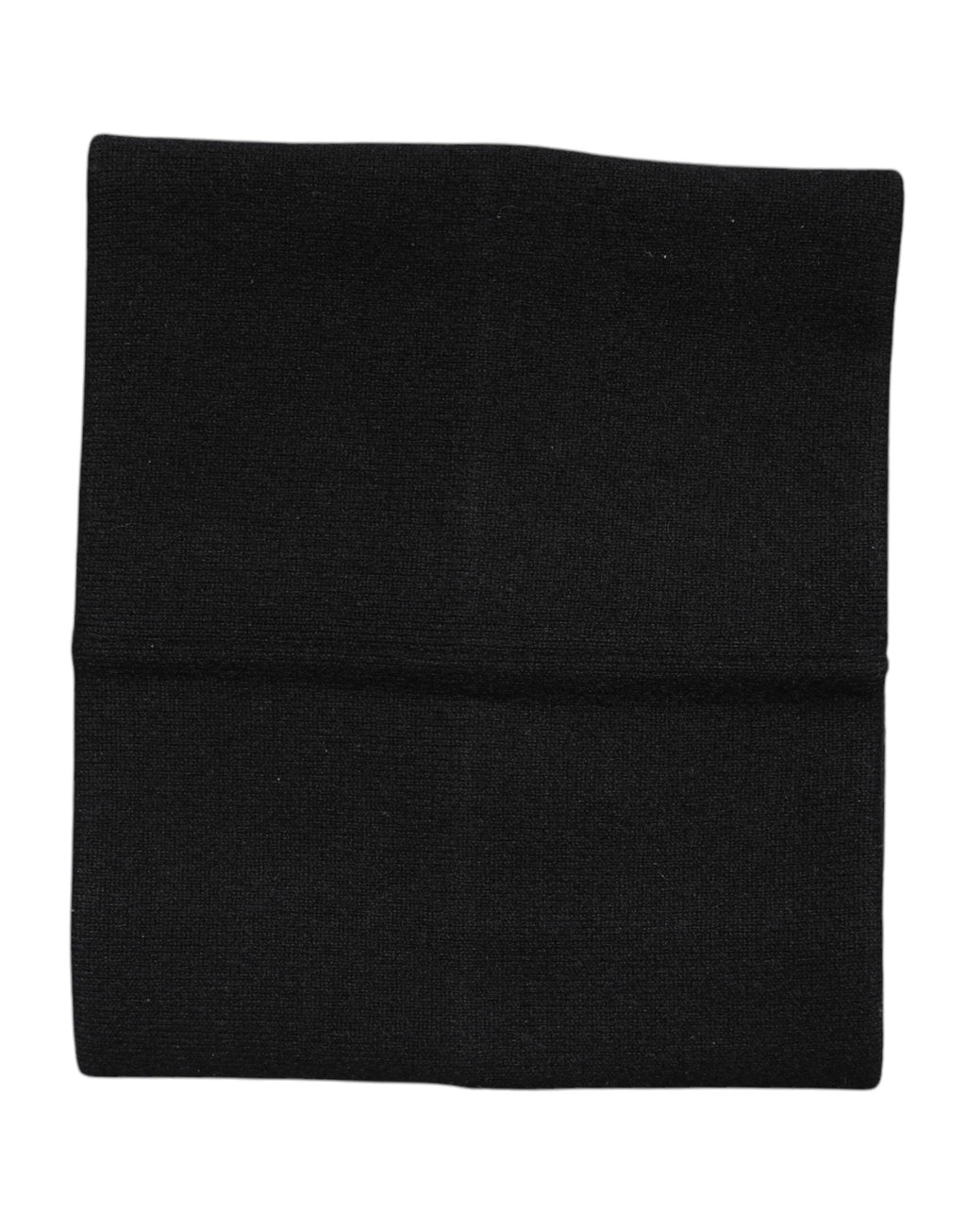Scaldacollo a Foulard in Cashmere Nero Lavorato a Maglia Dolce & Gabbana