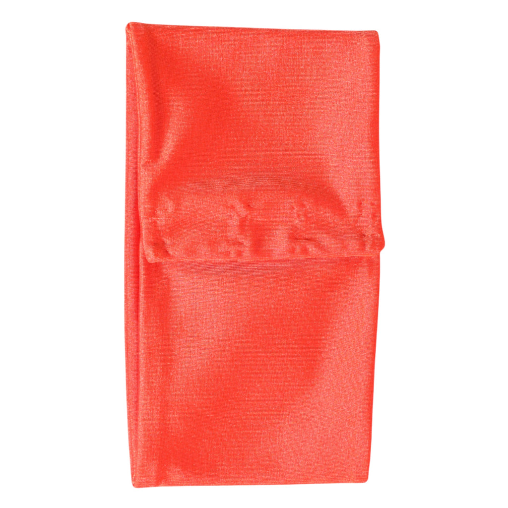 Scaldacollo da donna Dolce & Gabbana in nylon stretch arancione