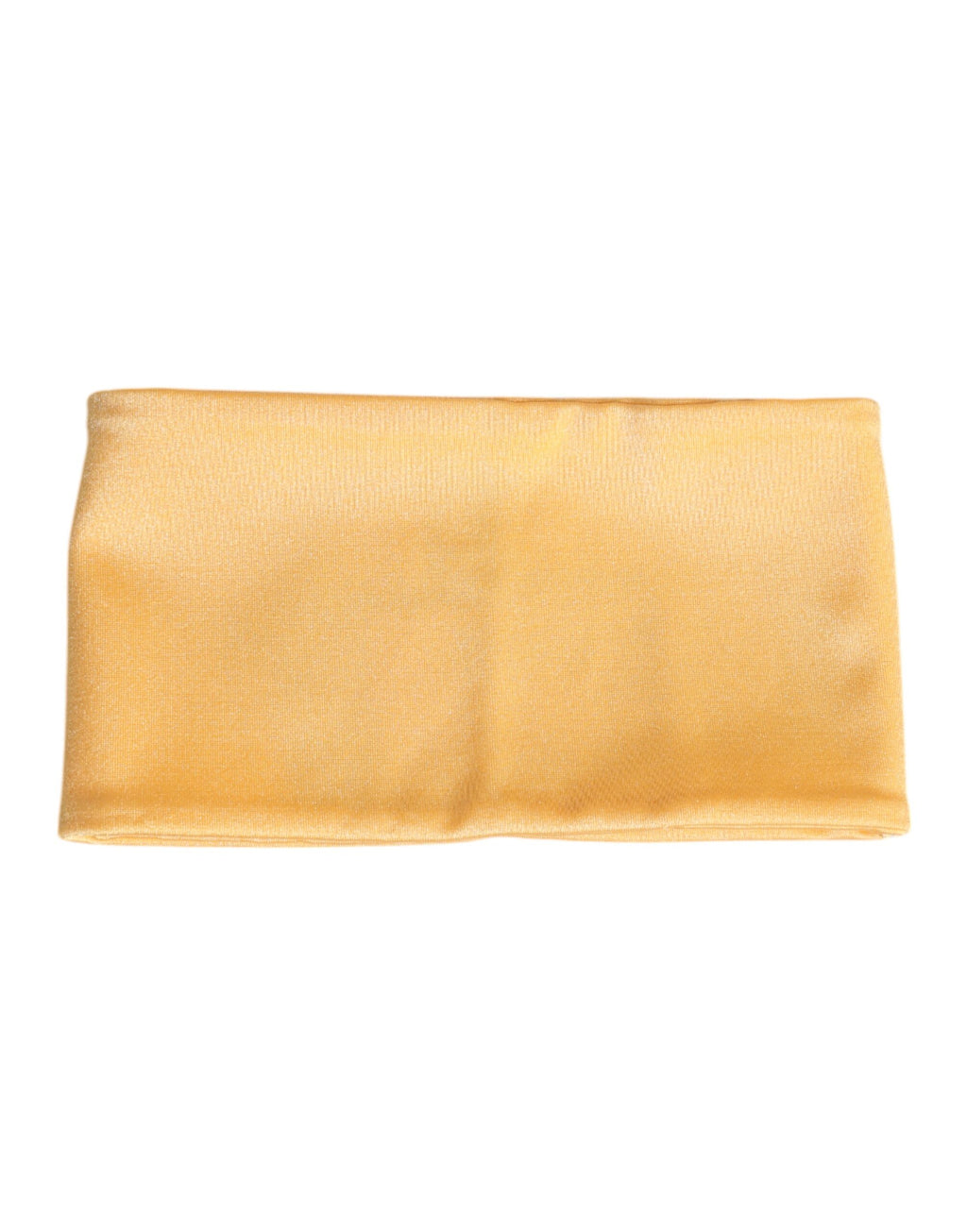 Sciarpa Scaldacollo da Donna Dolce & Gabbana in Nylon Elasticizzato Giallo