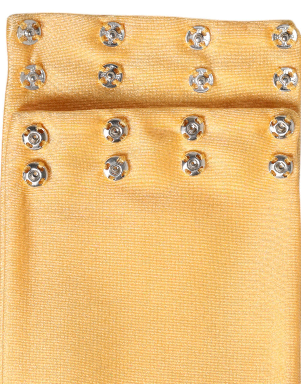 Sciarpa Scaldacollo da Donna Dolce & Gabbana in Nylon Elasticizzato Giallo