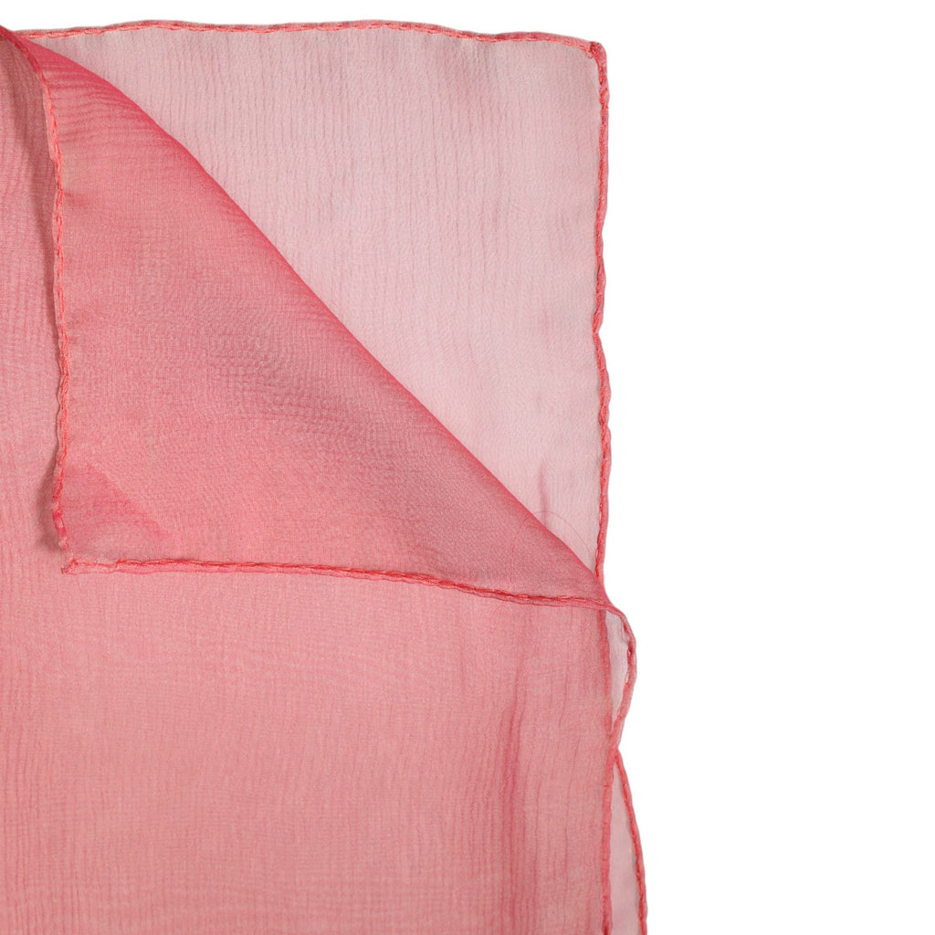 Sciarpa avvolgente rettangolare da donna in seta rosa Dolce & Gabbana