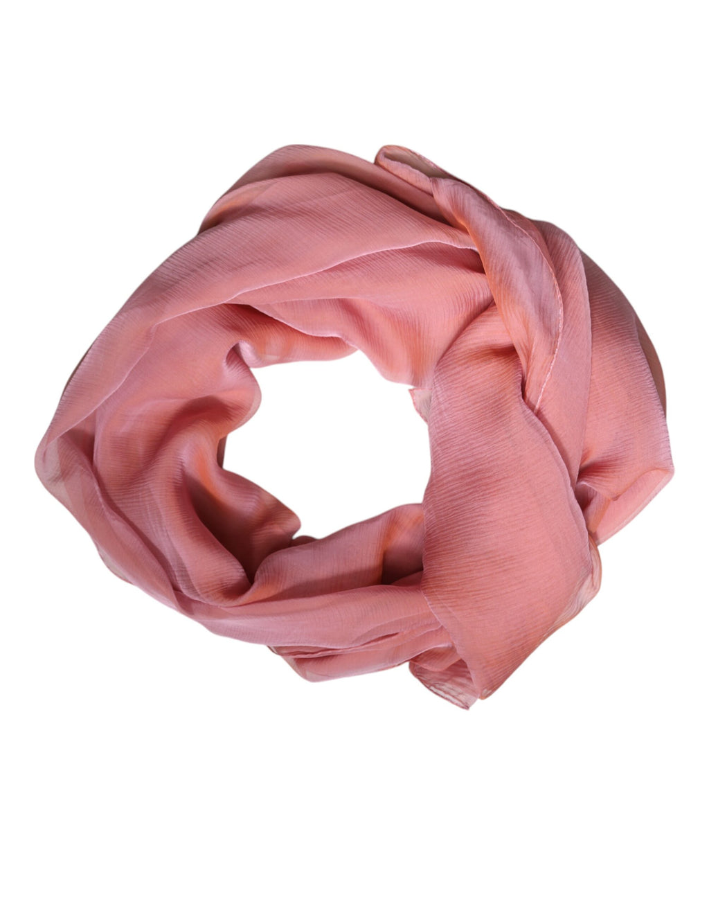 Sciarpa/Stola Rettangolare in Seta Rosa da Donna Dolce & Gabbana
