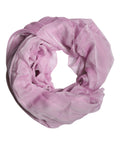 Sciarpa Stola Rettangolare in Seta Rosa da Donna Dolce & Gabbana