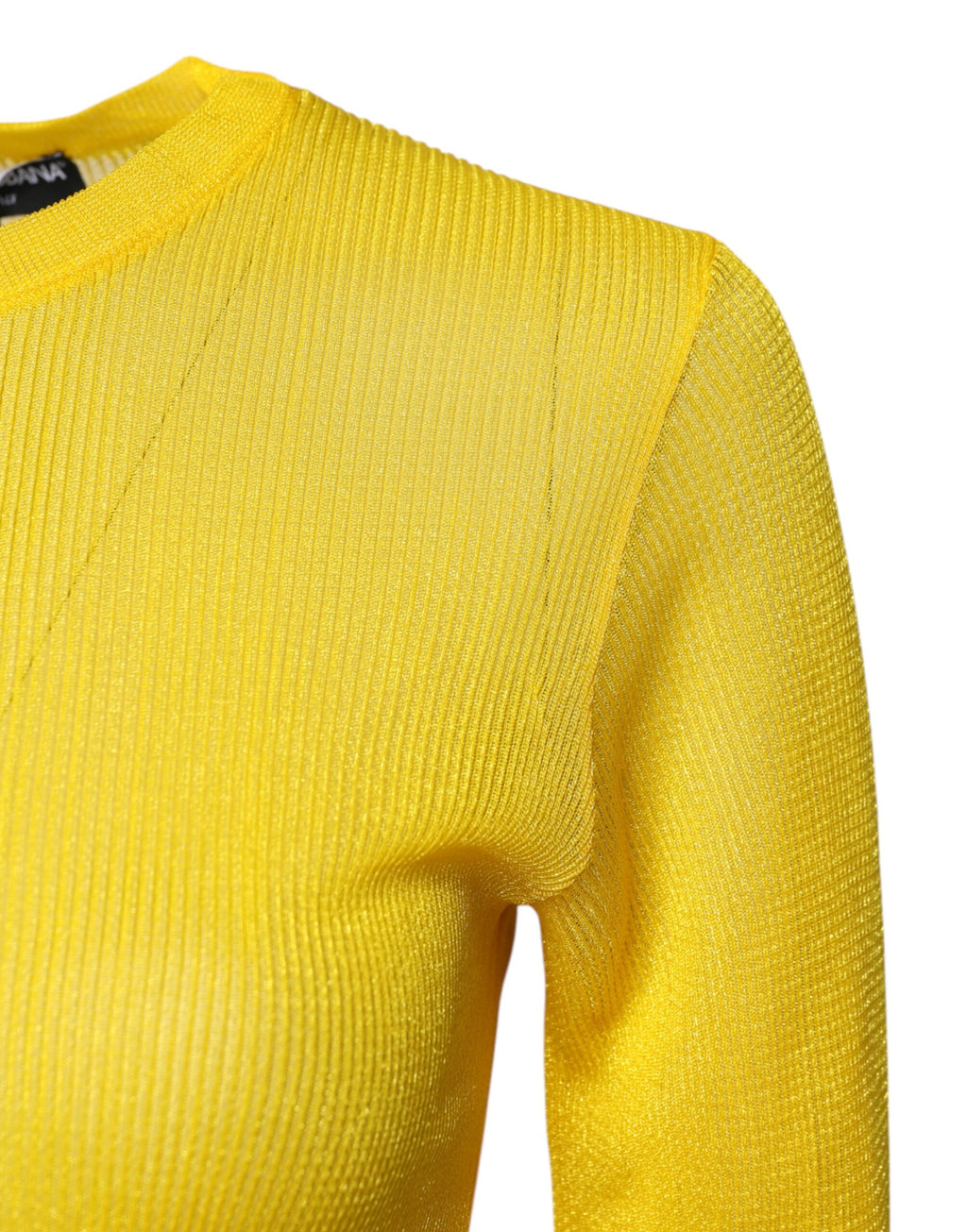 Dolce & Gabbana Maglione Donna Pullover in Poliestere Giallo