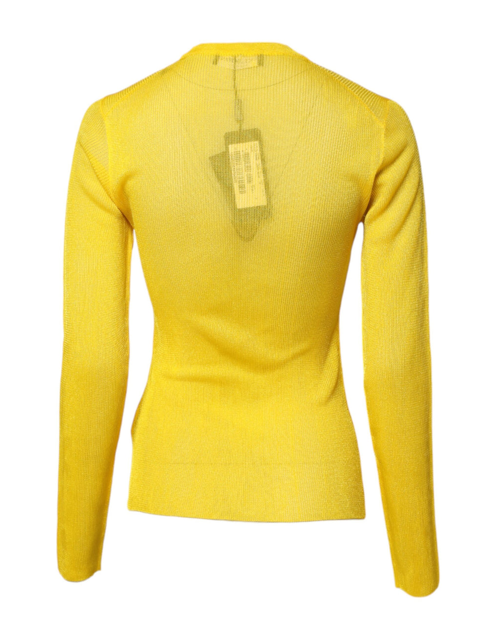 Dolce & Gabbana Maglione Donna Pullover in Poliestere Giallo