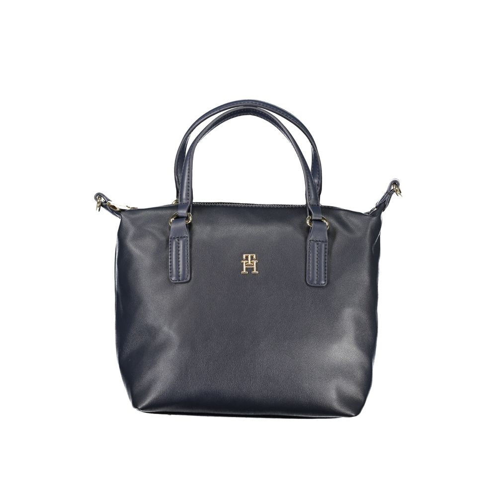 Borsa da donna Tommy Hilfiger in poliestere blu
