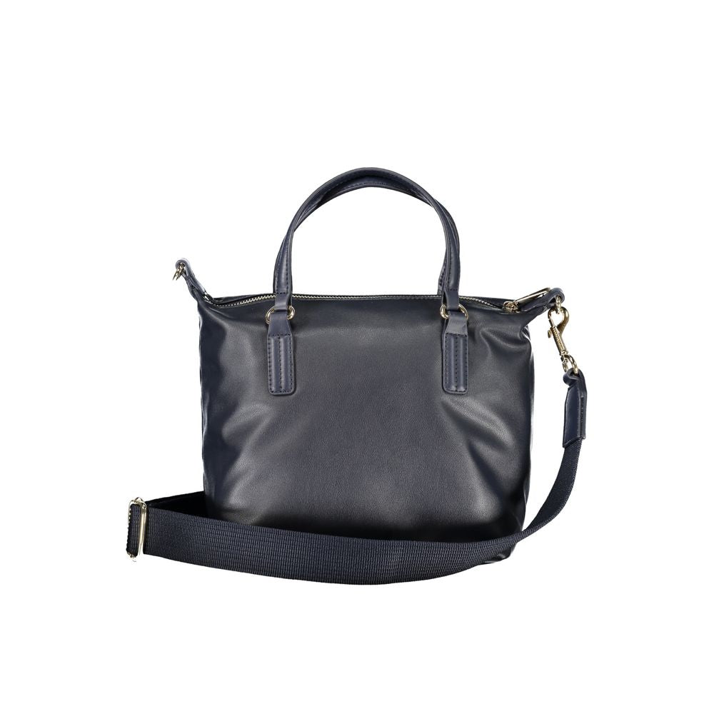 Borsa da donna Tommy Hilfiger in poliestere blu