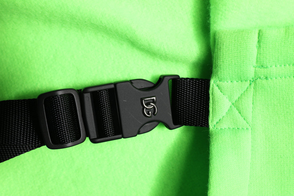 Gilet sportivo con cappuccio in poliestere verde Dolce & Gabbana
