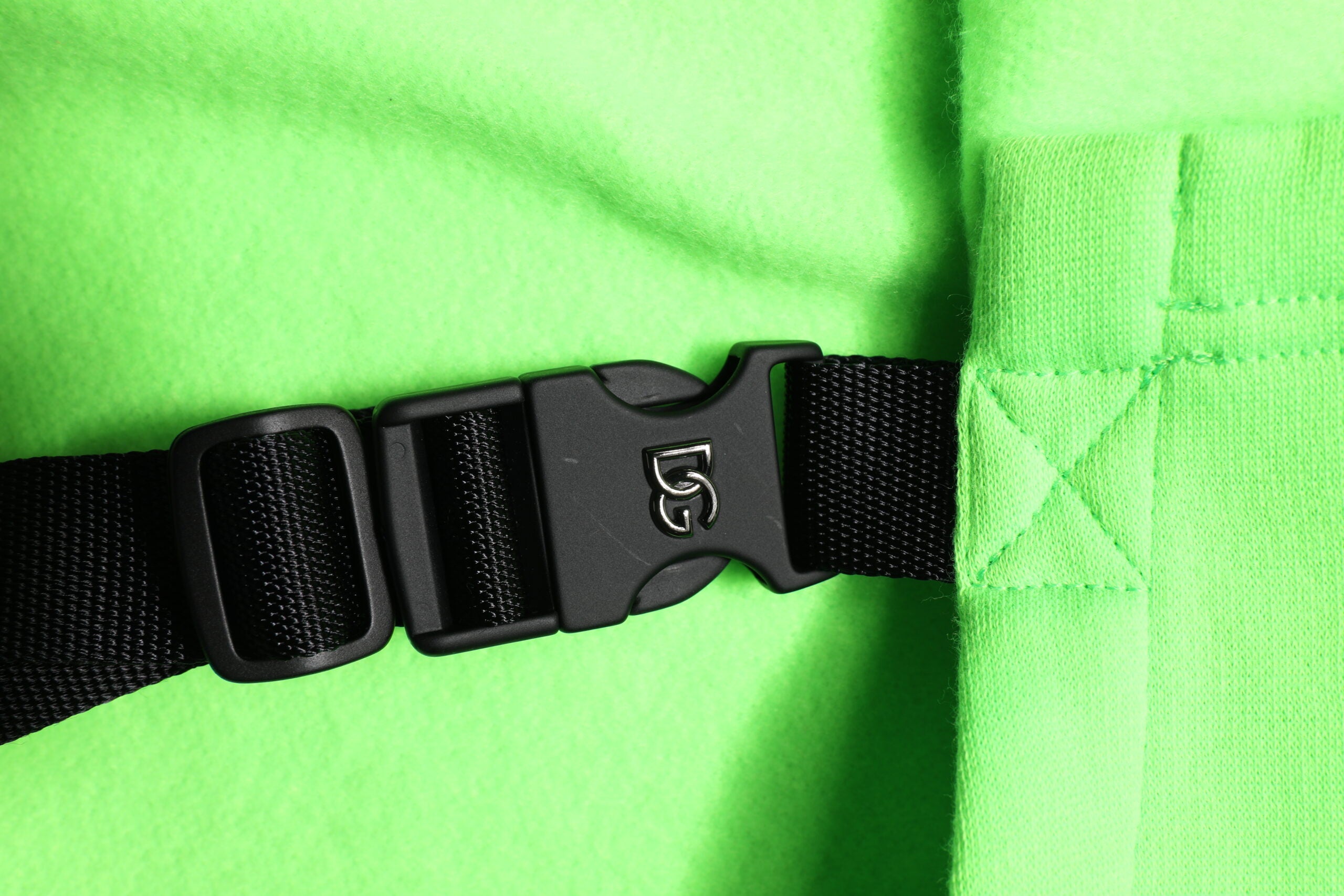 Dolce & Gabbana Gilet Maglione Sportivo con Cappuccio in Poliestere Verde