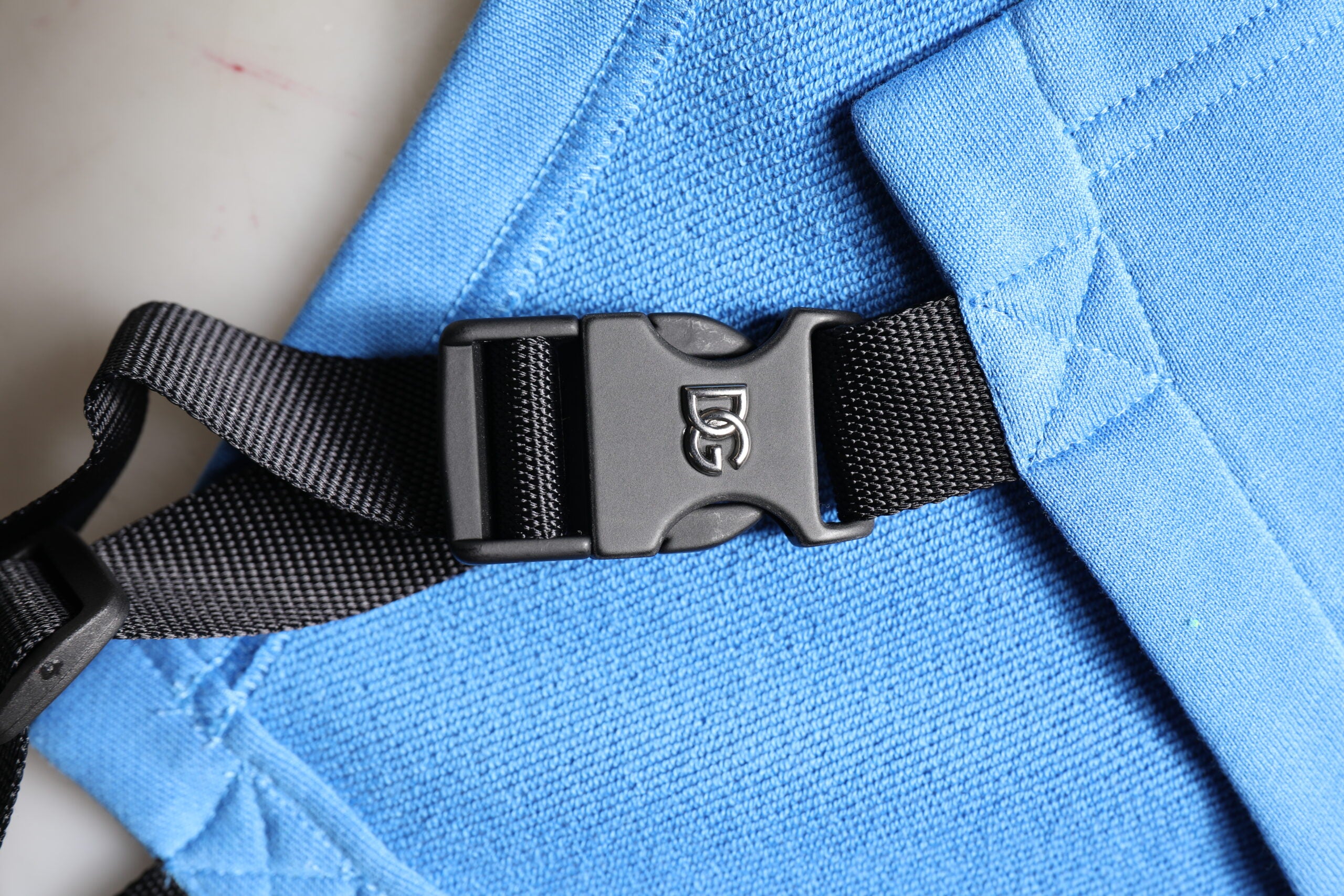 Dolce & Gabbana Gilet Sportivo da Uomo con Cappuccio in Cotone Blu