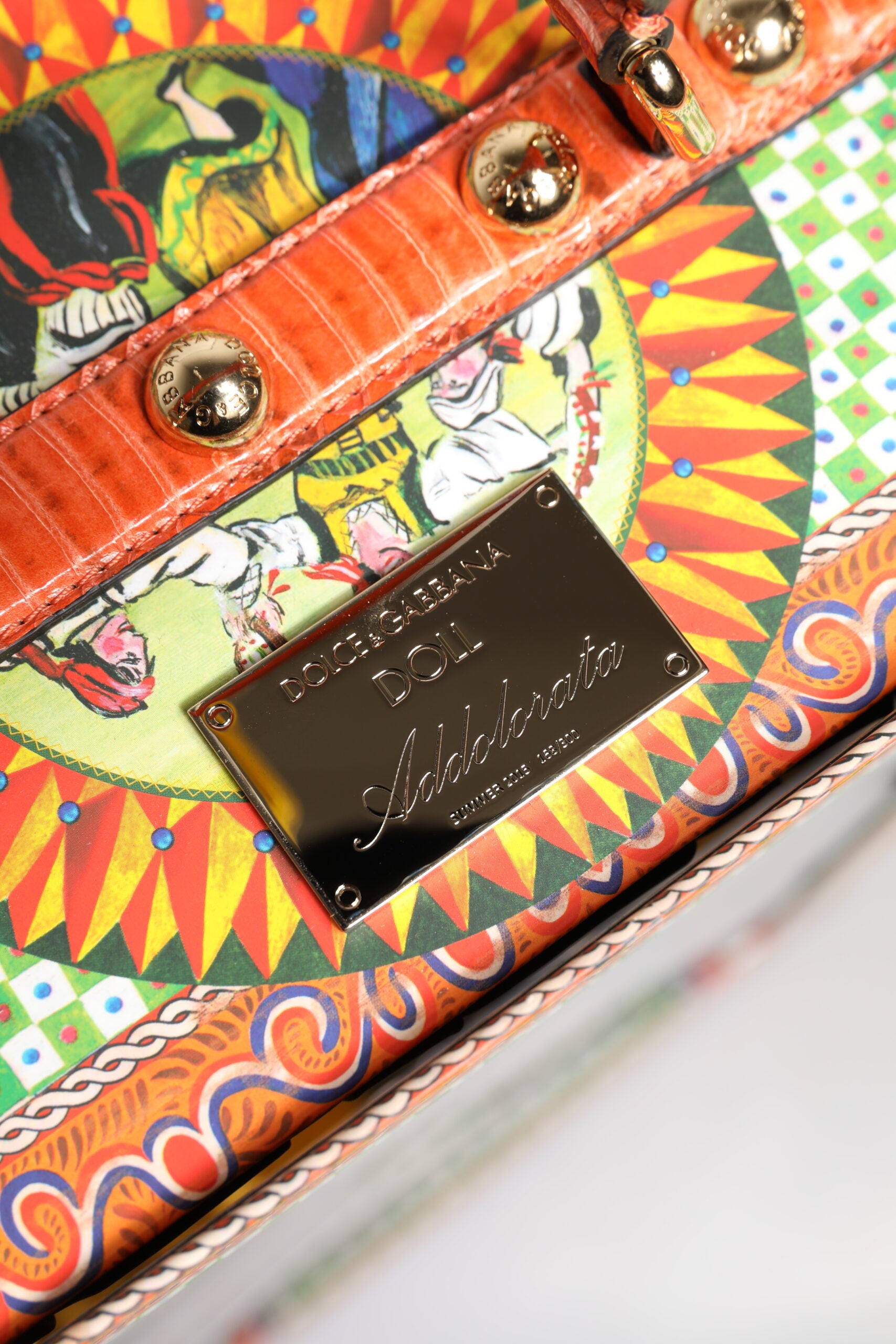 Dolce & Gabbana Abito Nero Ceramica Porcellana Moda Pelle Sicilia Bambole