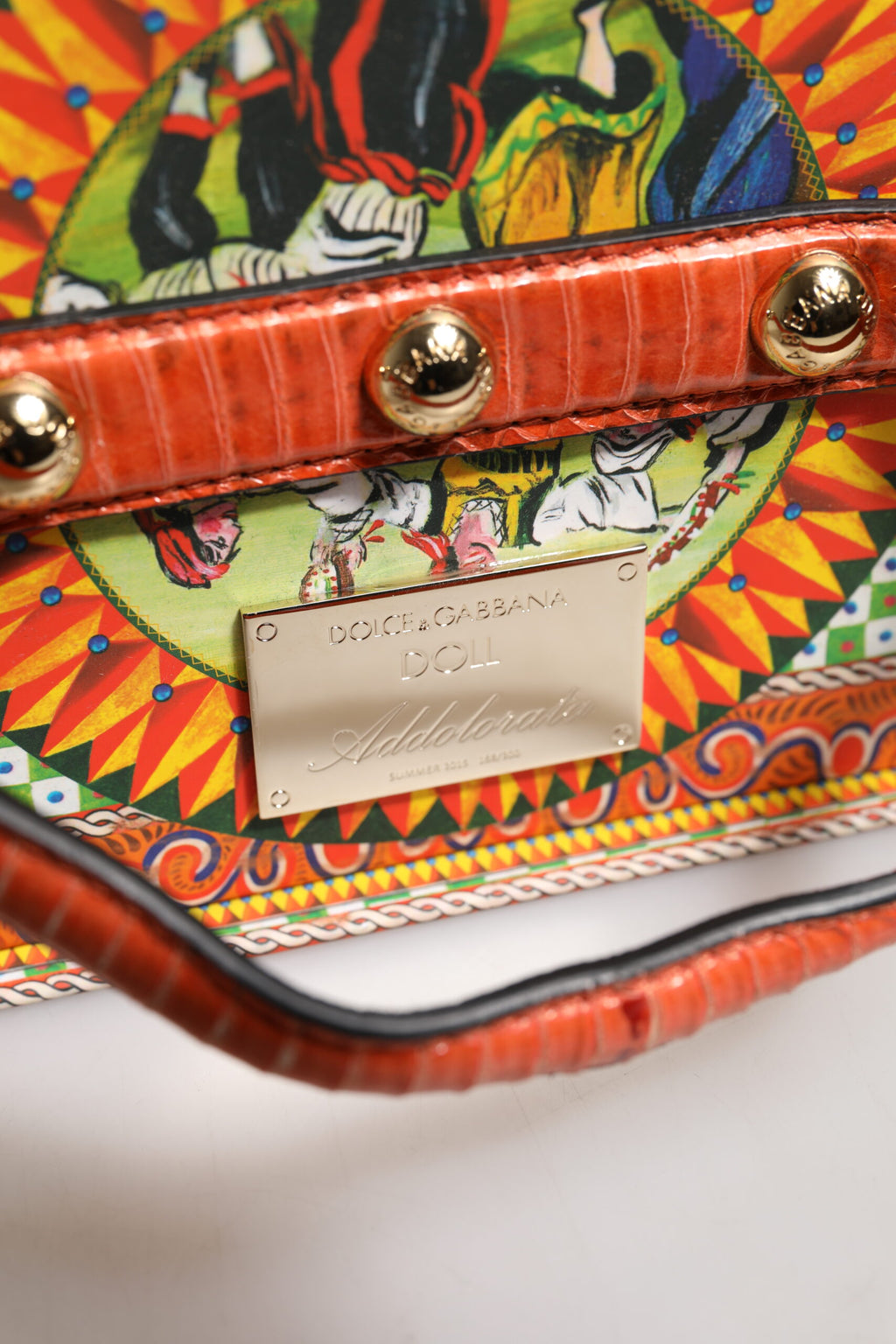 Dolce & Gabbana Abito Nero Ceramica Porcellana Moda Pelle Sicilia Bambole