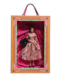 Dolce & Gabbana Vestito Rosa Ceramica Porcellana Moda Pelle Sicilia Bambole