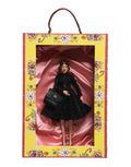 Dolce & Gabbana Abito Nero Ceramica Porcellana Moda Pelle Sicilia Bambole