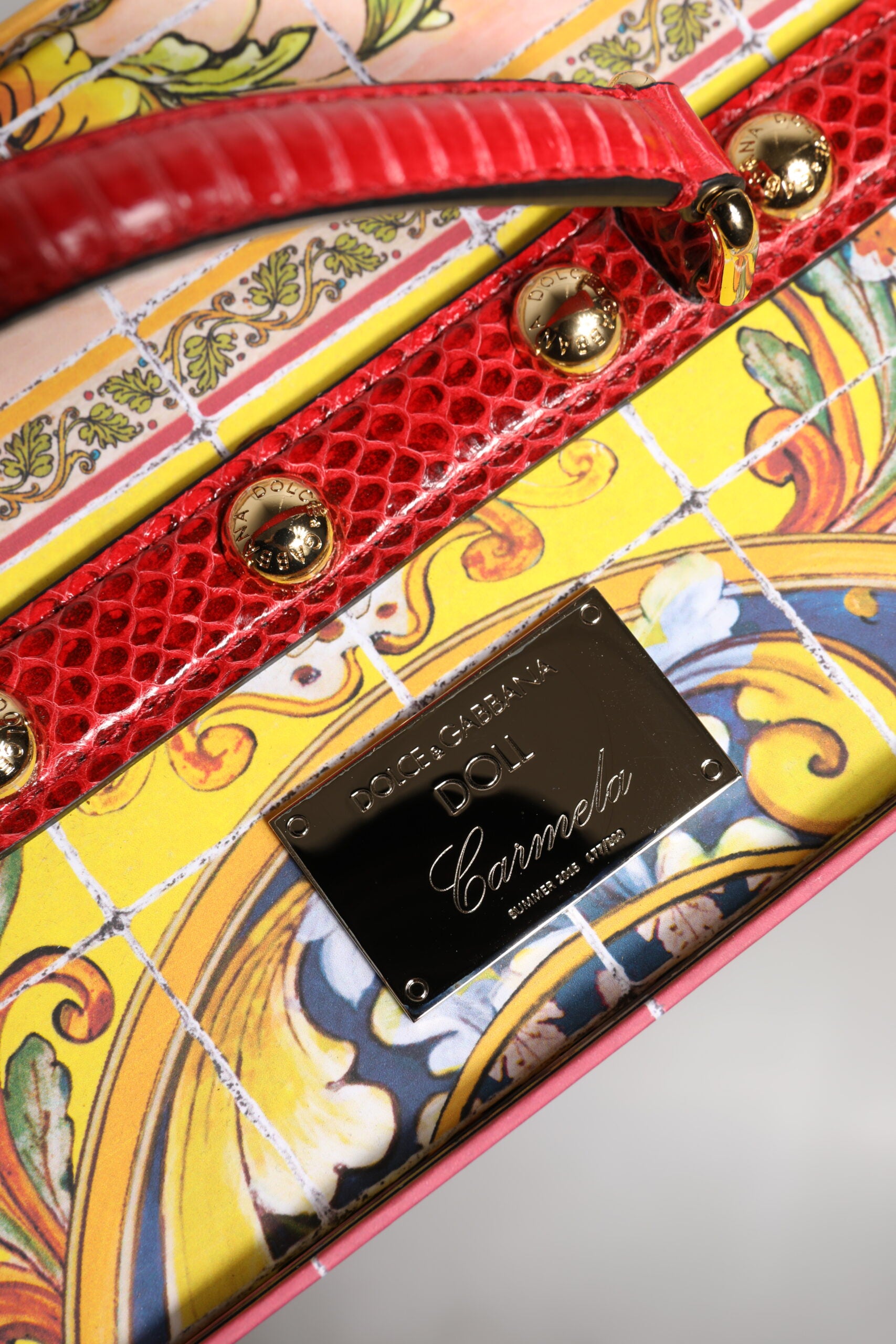 Dolce & Gabbana Abito Nero Ceramica Porcellana Moda Pelle Sicilia Bambole