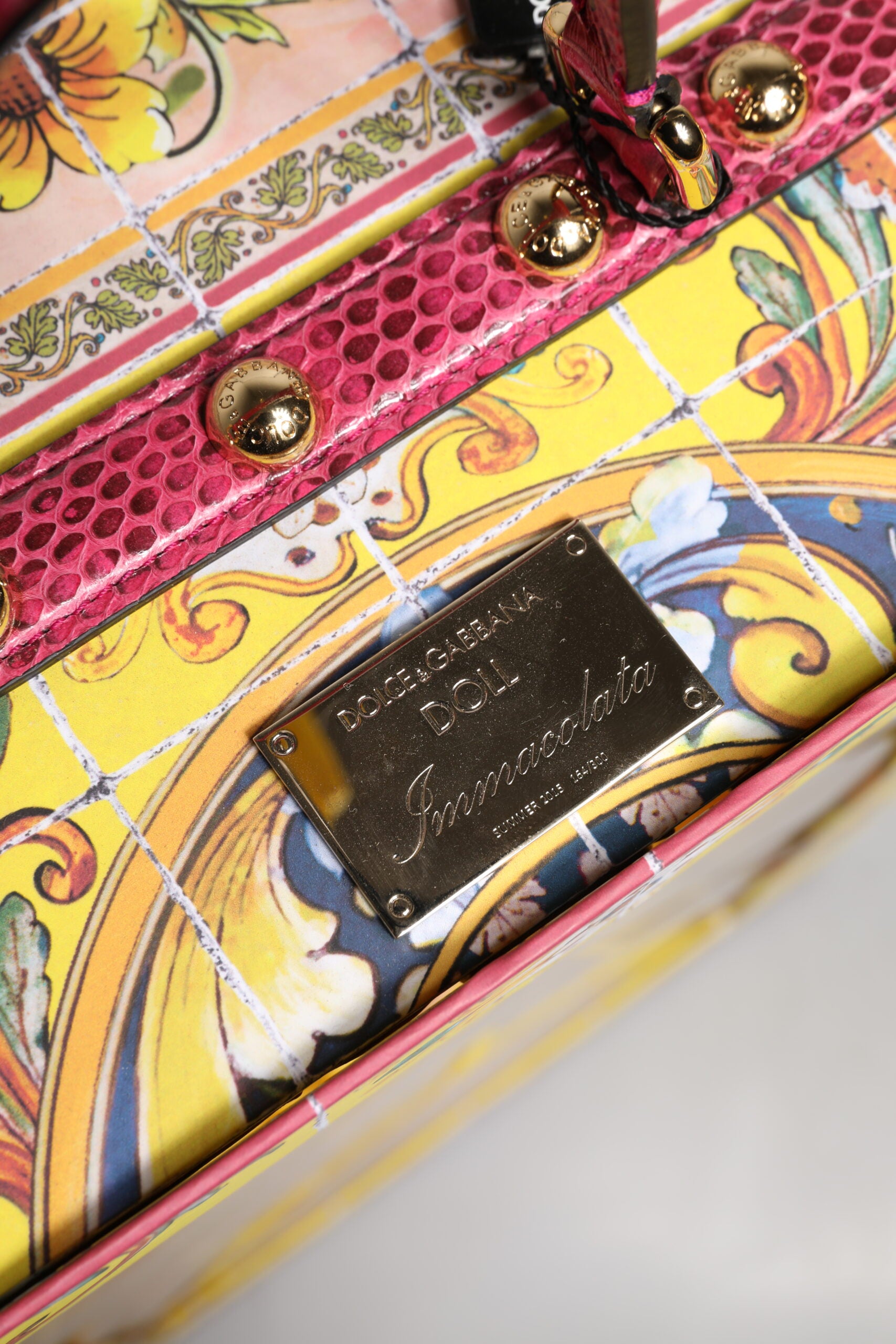 Dolce & Gabbana Abito Nero Ceramica Porcellana Moda Pelle Sicilia Bambole