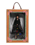 Dolce & Gabbana Abito Nero Ceramica Porcellana Moda Pelle Sicilia Bambole