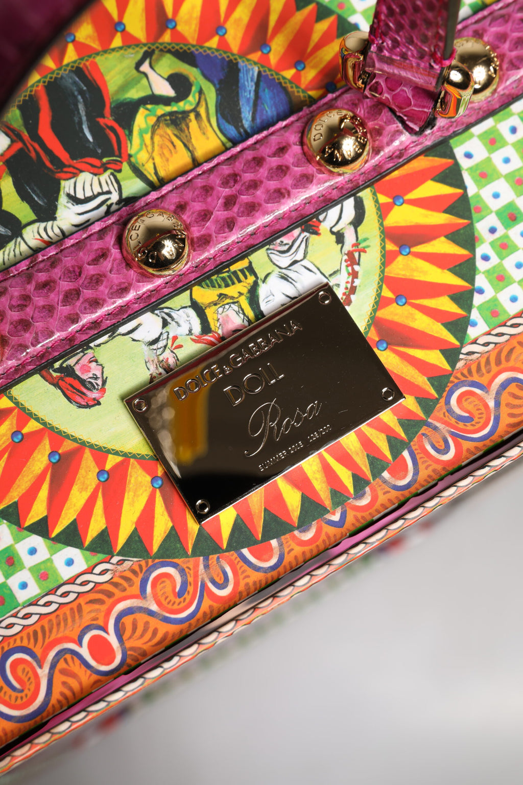 Dolce & Gabbana Abito Nero Ceramica Porcellana Moda Pelle Sicilia Bambole
