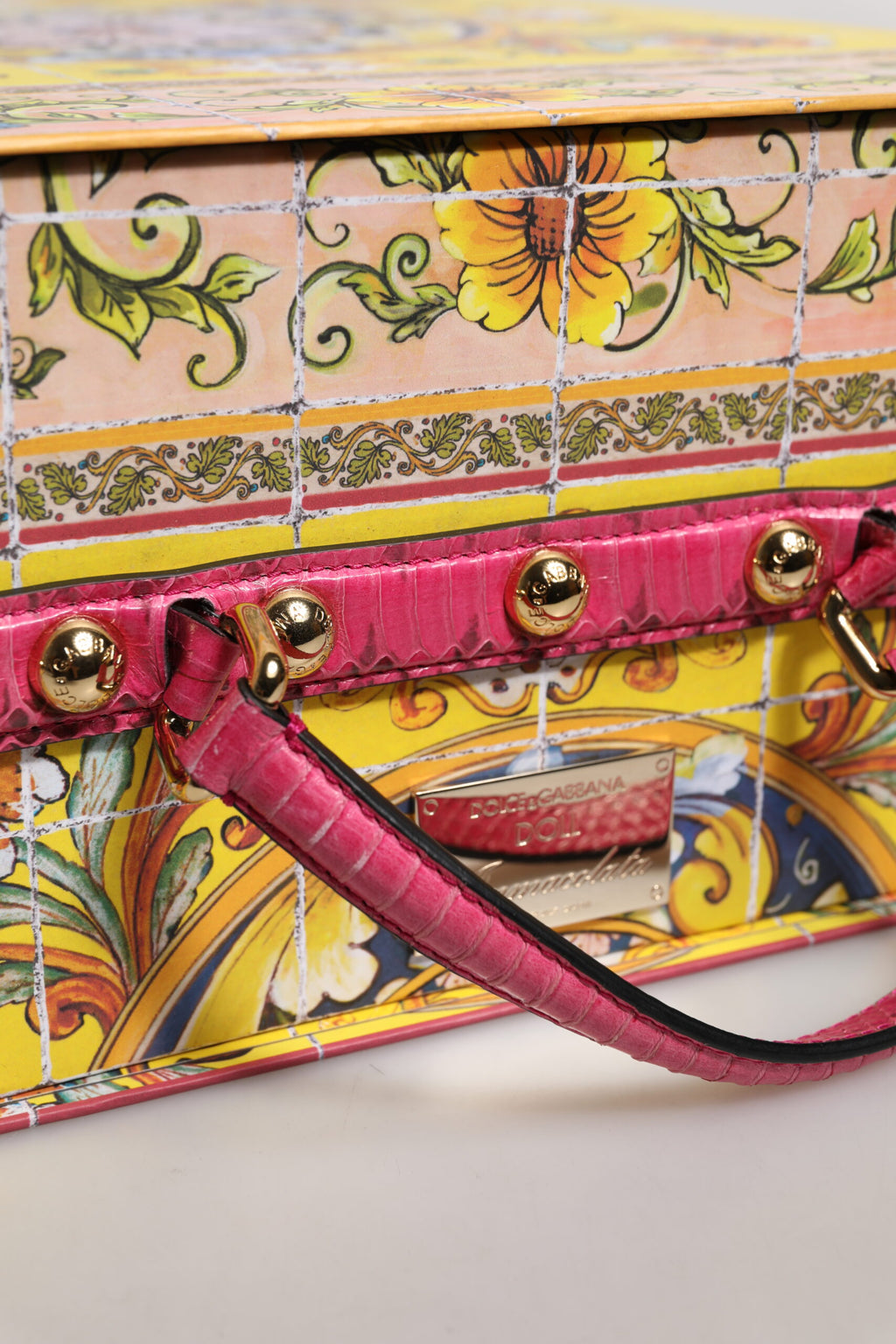 Dolce & Gabbana Abito Nero Ceramica Porcellana Moda Pelle Sicilia Bambole