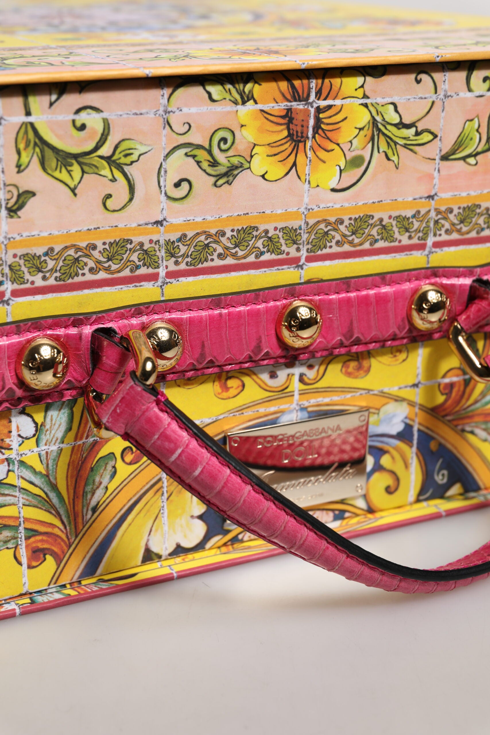 Dolce & Gabbana Abito Nero Ceramica Porcellana Moda Pelle Sicilia Bambole