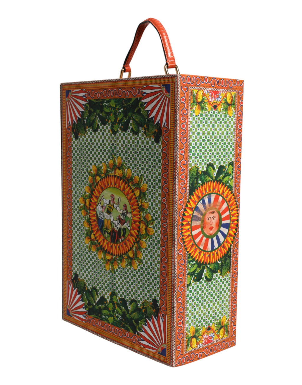 Dolce & Gabbana Abito Nero Ceramica Porcellana Moda Pelle Sicilia Bambole