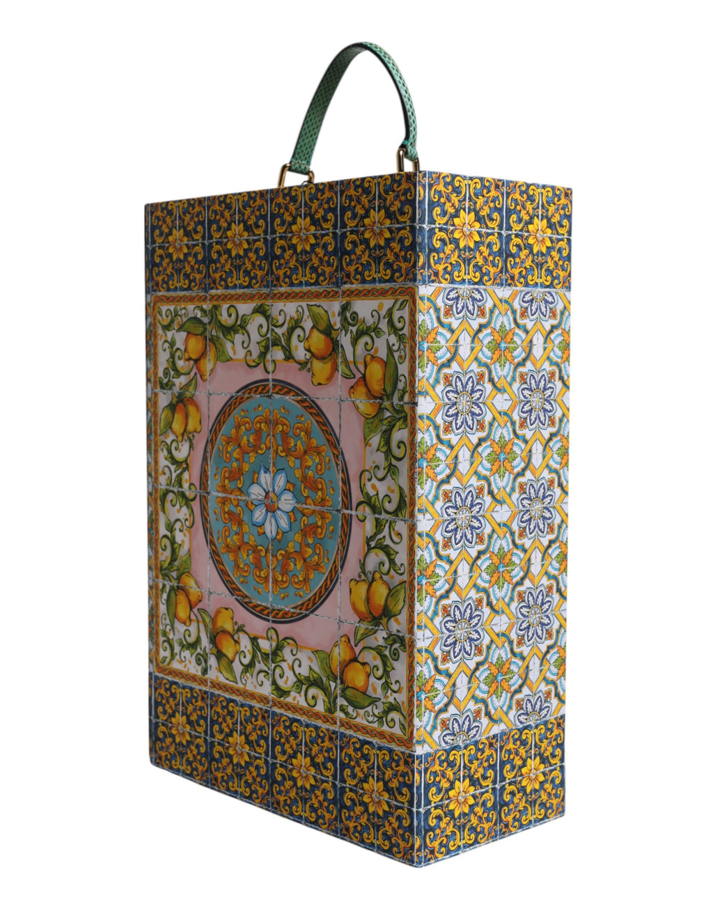 Dolce & Gabbana Abito Nero Ceramica Porcellana Moda Pelle Bambole Siciliane
